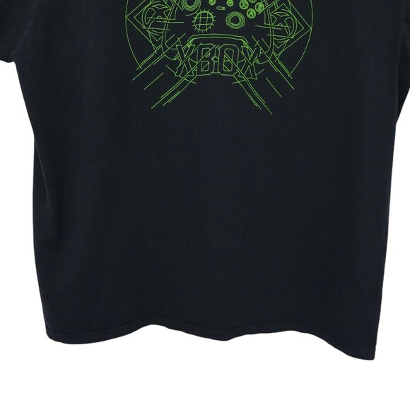 Xbox Neon Green Controller Graphic T Shirt Mens 2X Short Sleeve Ripple Junction - Picture 9 of 15